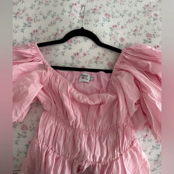 Princess Polly Light Pink Baby Doll Dress - Picture 4 of 8